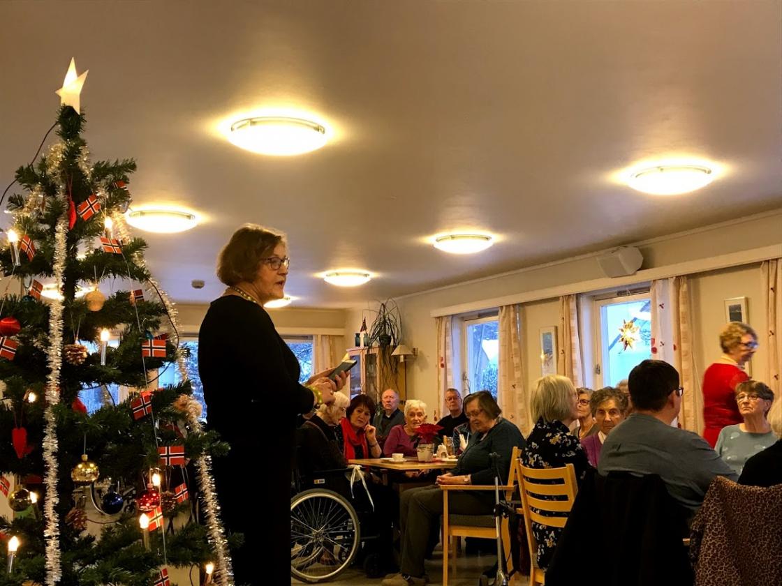 Solveig var festleiar.