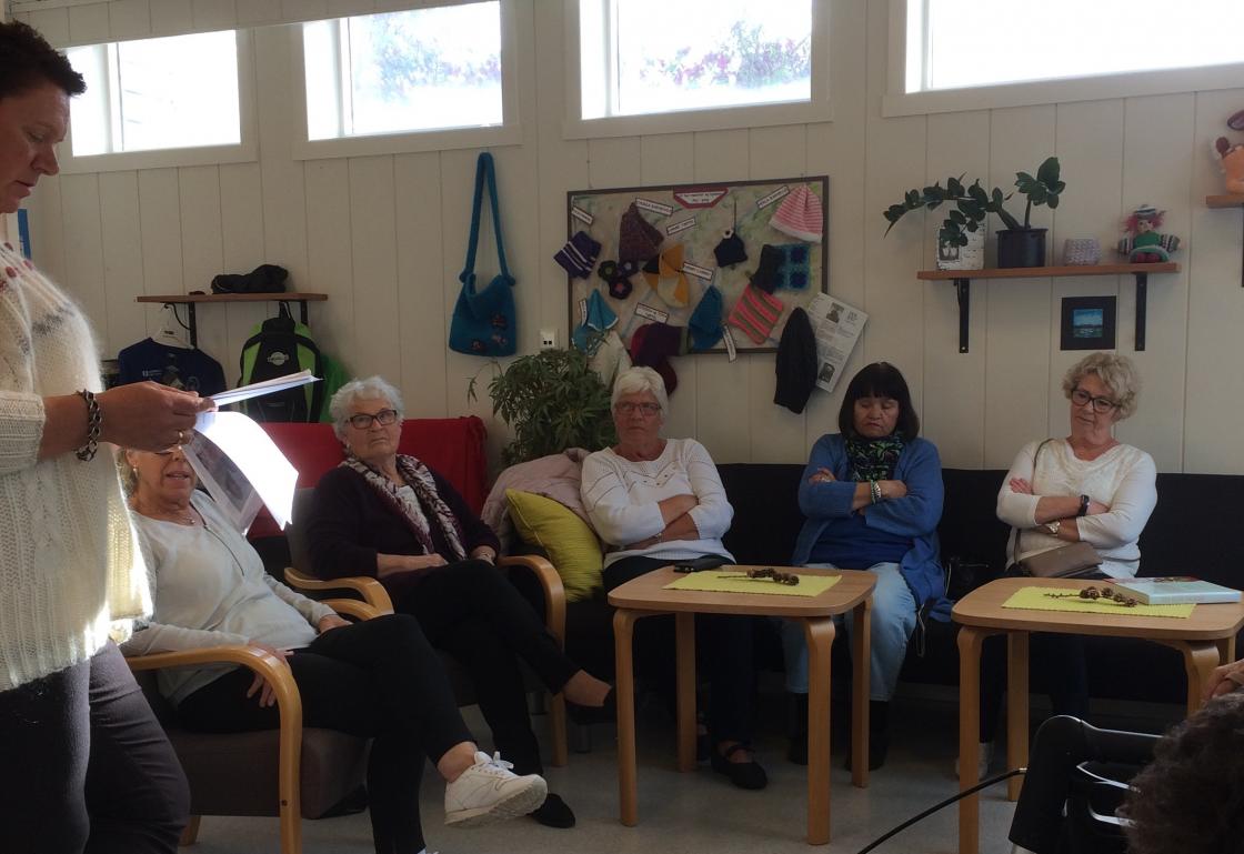 Mette Marie snakkar om tradisjonsmat.