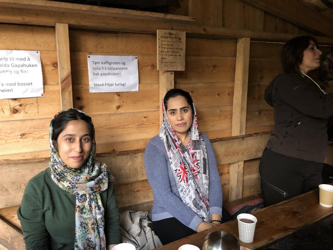 Søstre fra Afganistan.