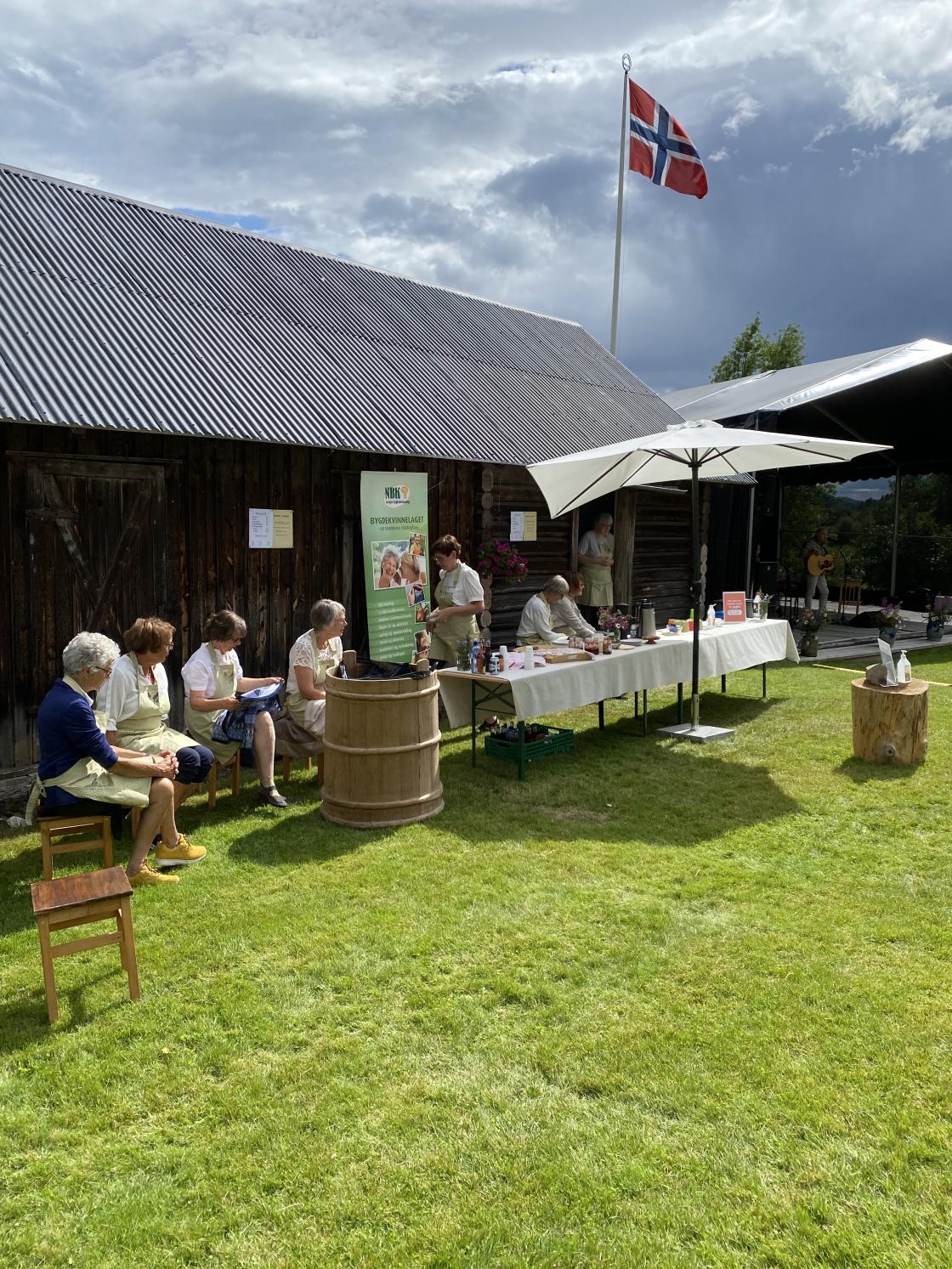 Salgsbordet er klart