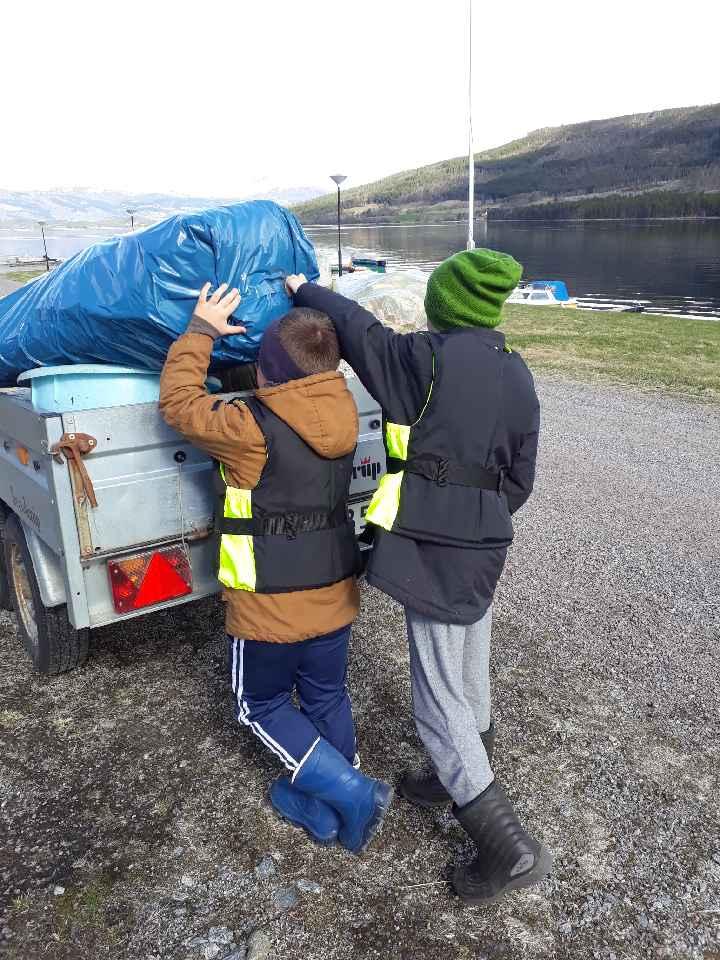 Hengeren ble raskt full