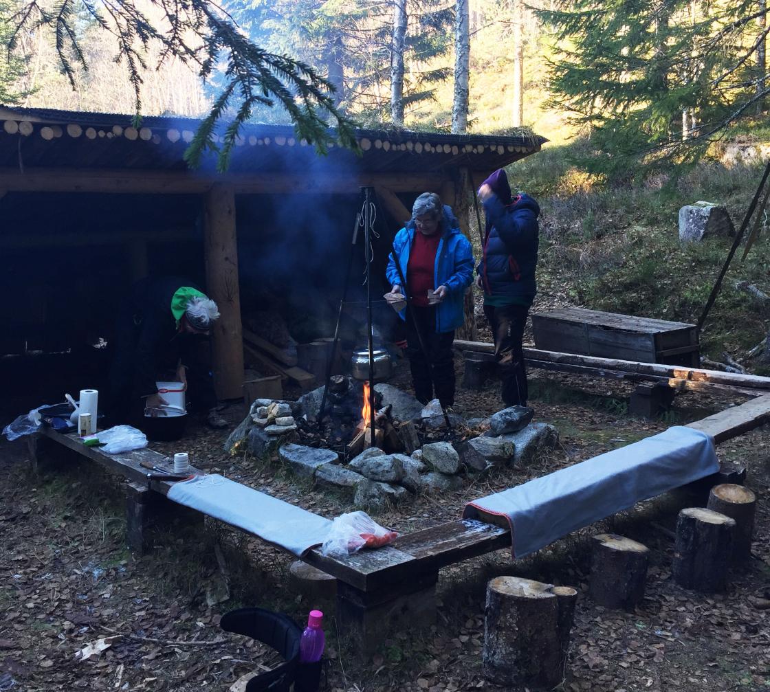 Det gjøres klart til servering