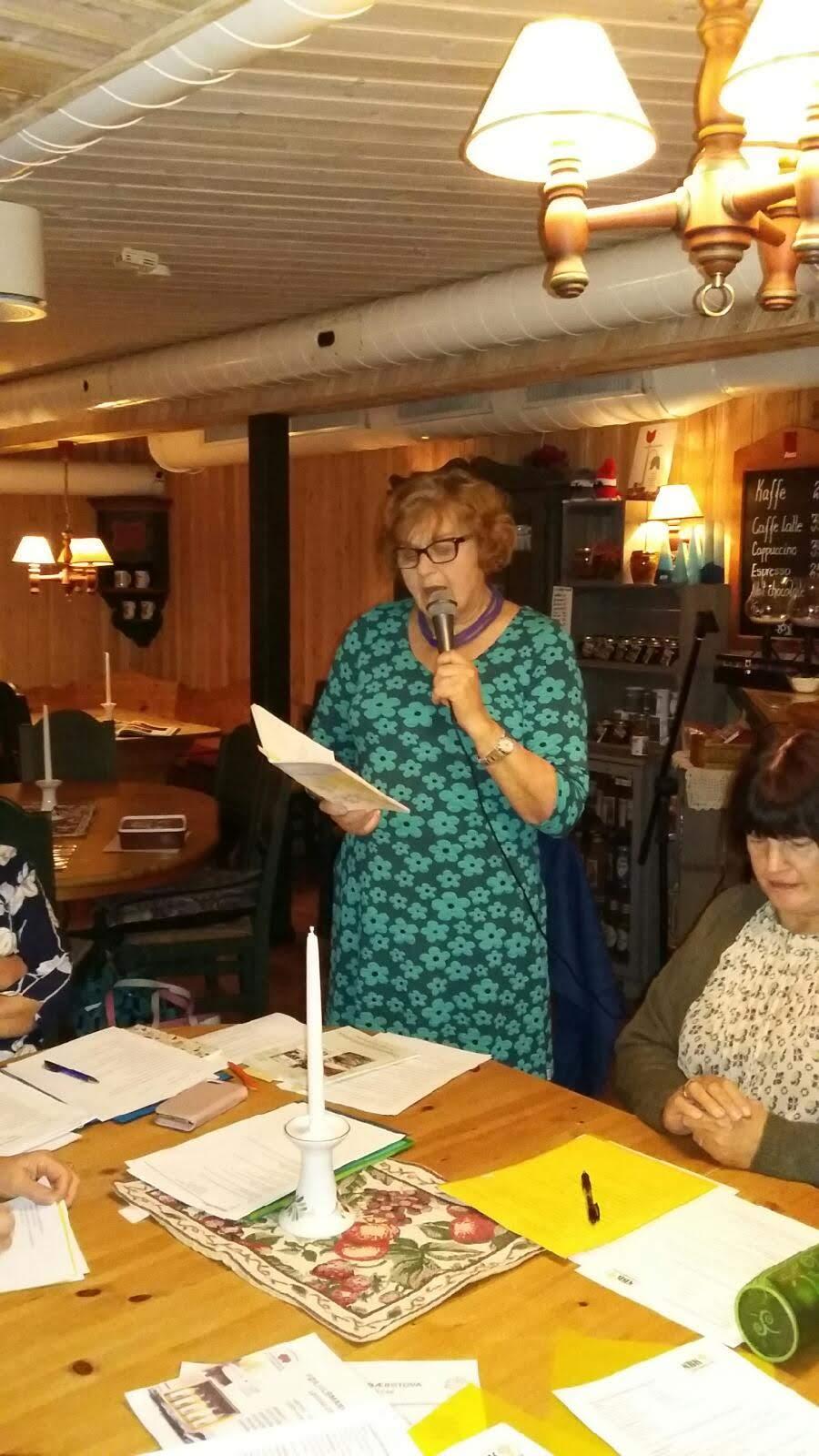 Leiaren vår, Solveig, ynskte velkomen!