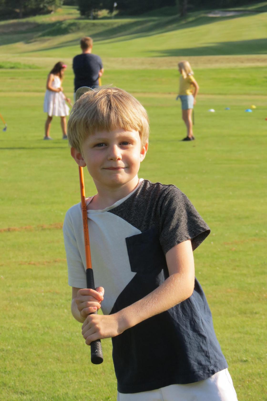 Kristoffer Sæbø Andersson - en av de ivrigste - med oppmøte alle 8 gangene.