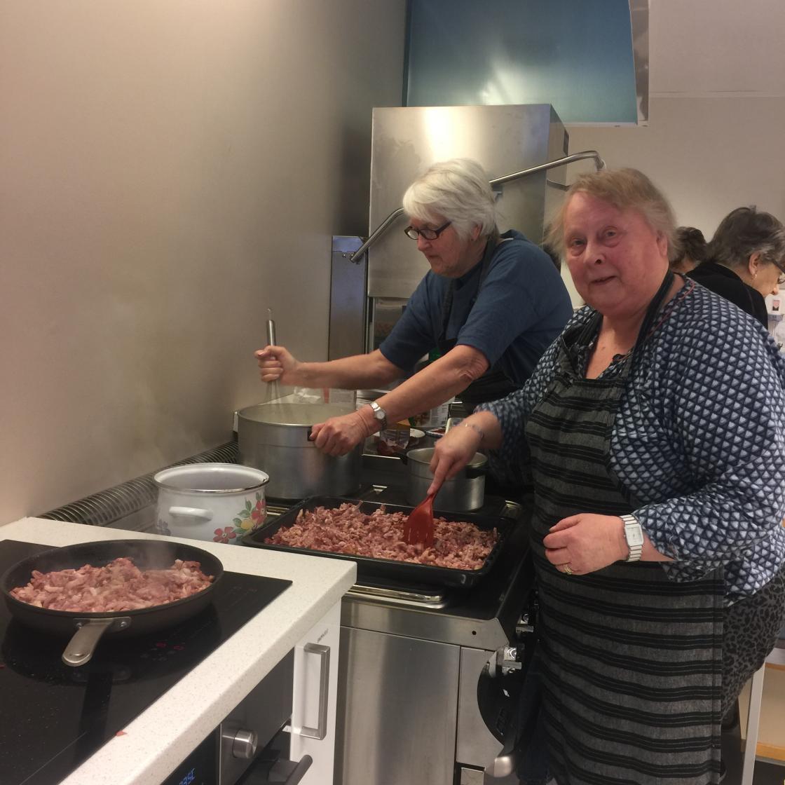 30 kg bacon går med