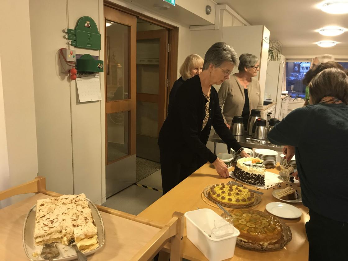 Mange gode kaker å velge mellom.