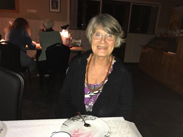 Petra Jemtegård som var vertinne!