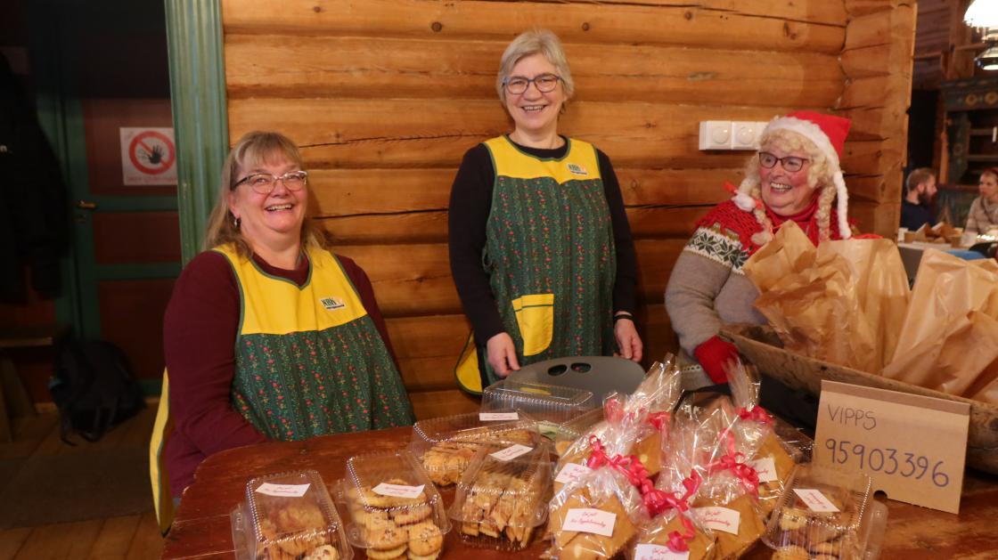 Salgsbod på museet    Foto:Tonje Myre