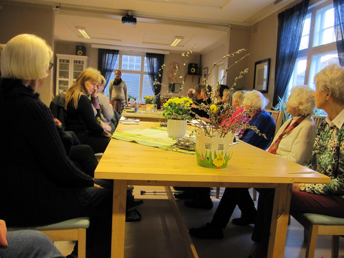 Tina ønsker velkommen