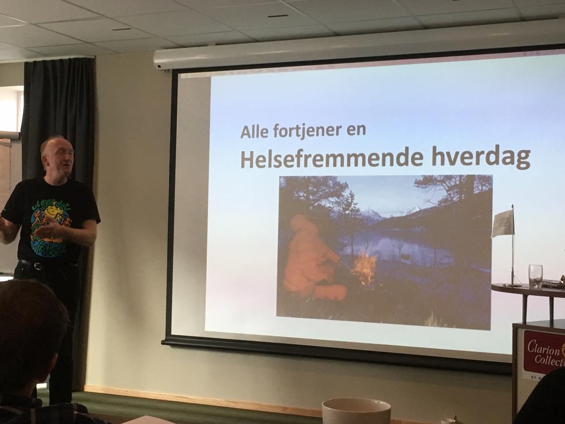 Inspirasjonsforedrag av Knut Berntsten, bevegelse er nøkkelen til et bedre liv