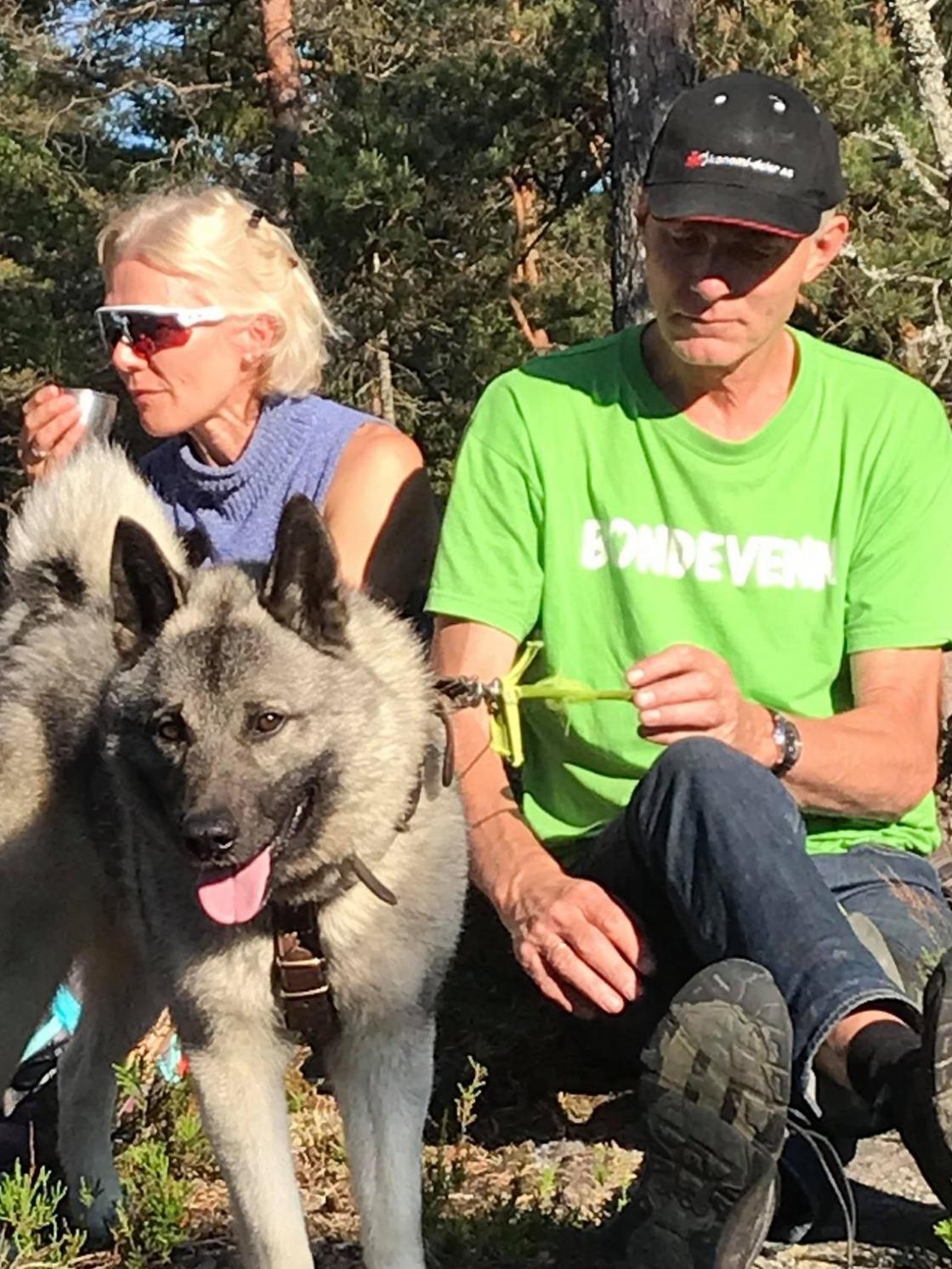 Grunneierne Kristin og Simen Gjølsjø