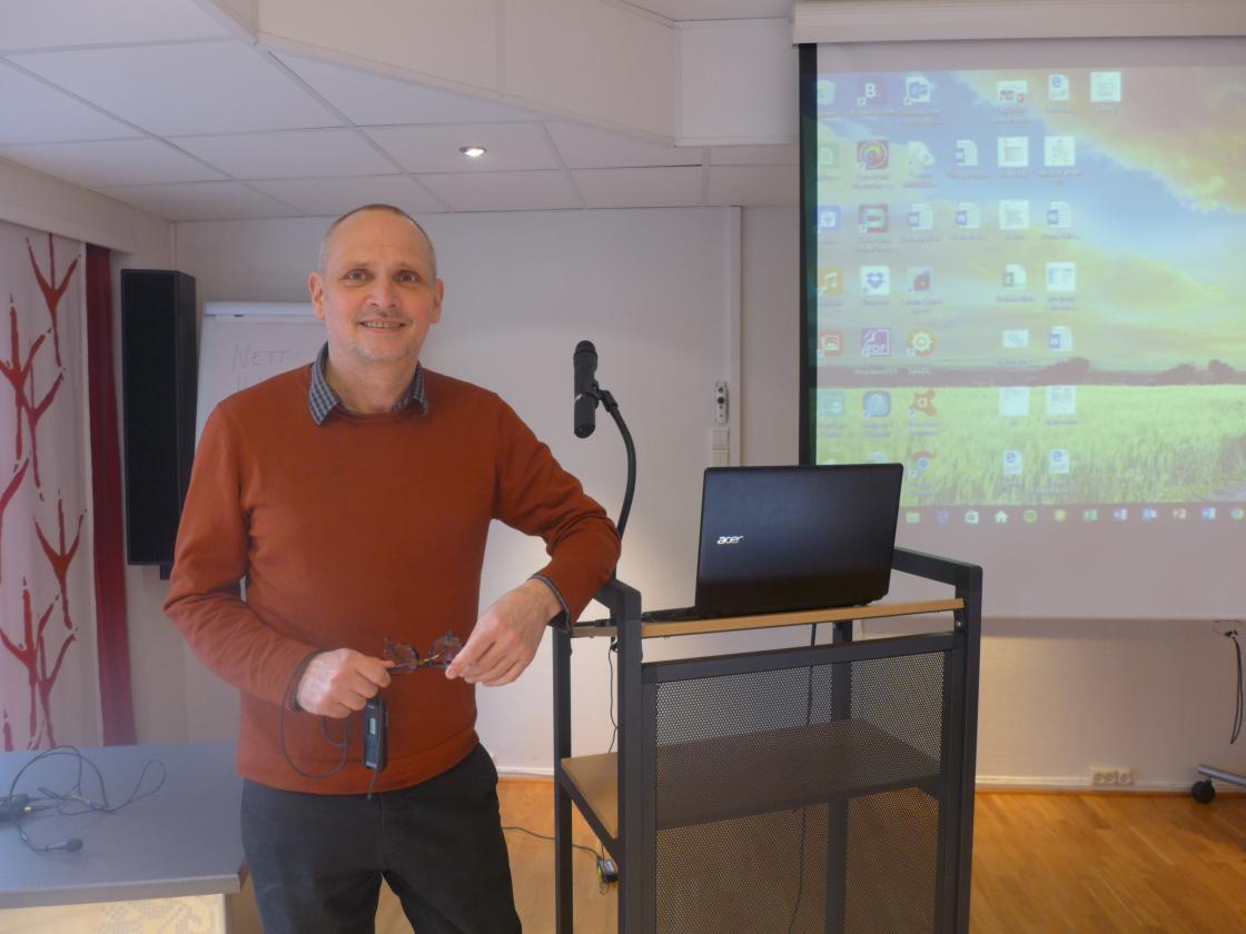 Kveldens foredragshaldar.