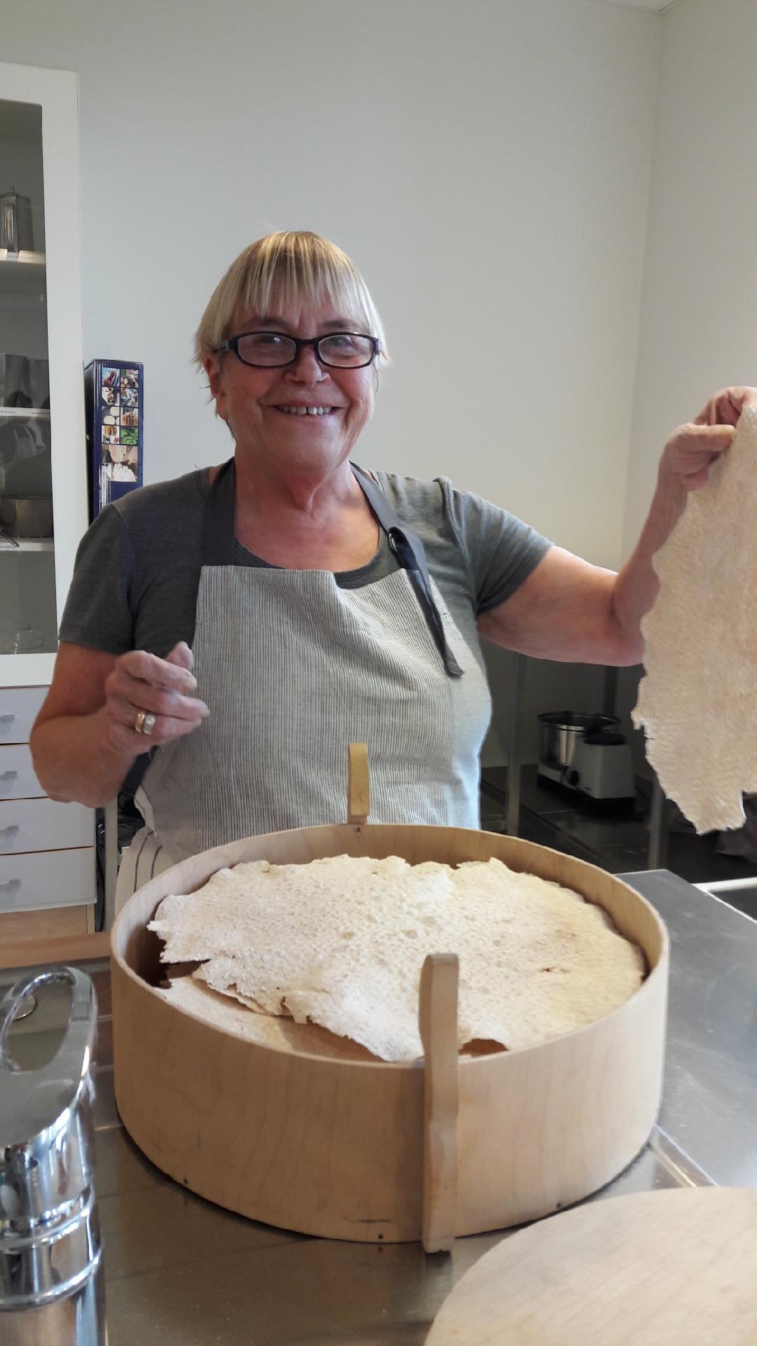 Sissel bakte mange fine leiver