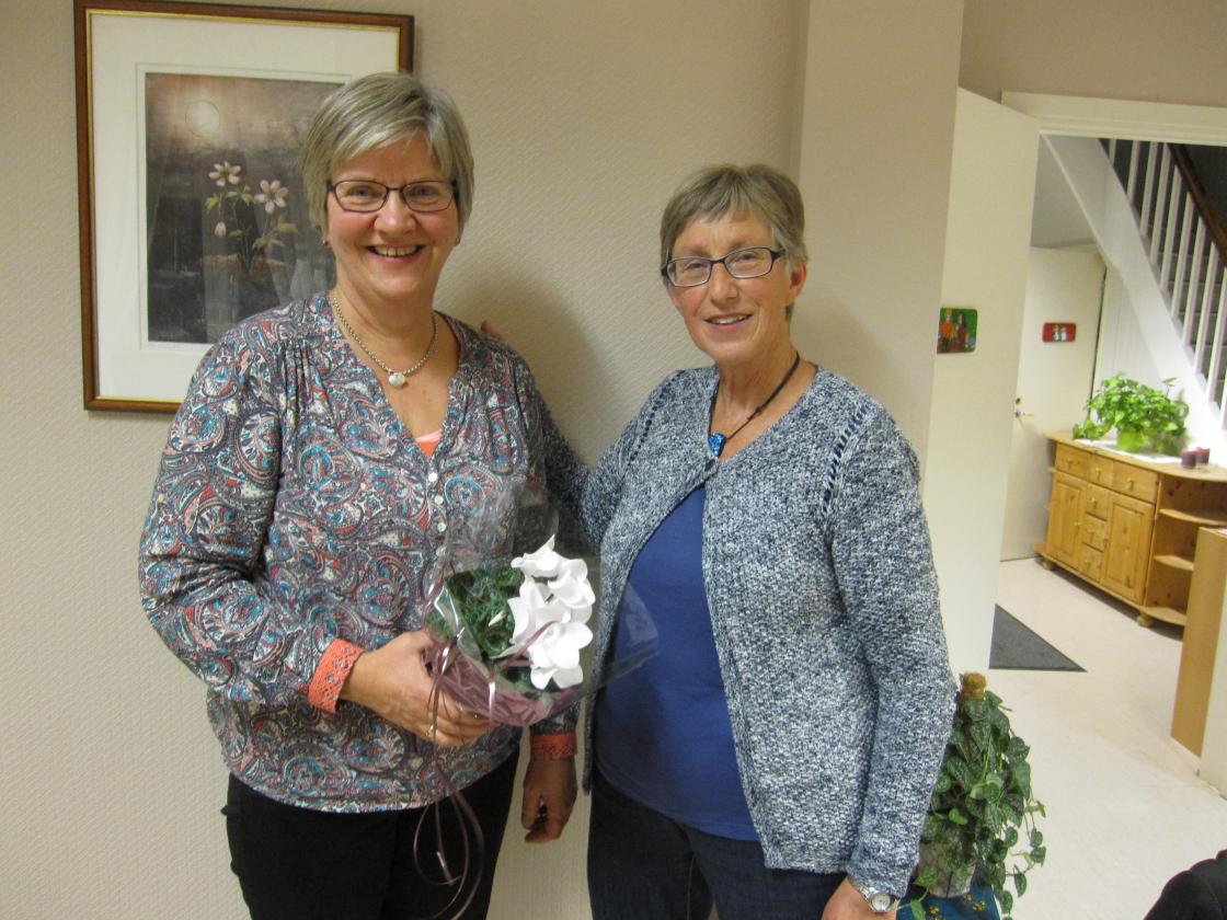 Marit Hoff Lund fra ØBK og Liv R S Kjos