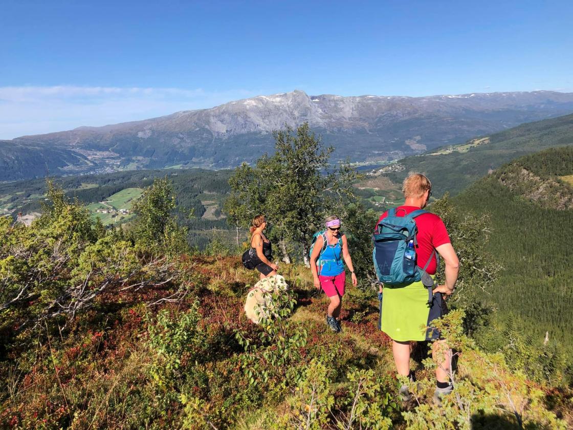 Påveg mot Sollikamben