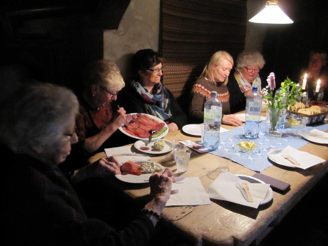 Nydelig spekemat ble servert