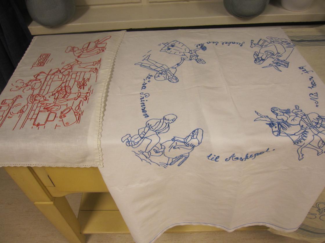 Nydelige kjøkkenbroderier