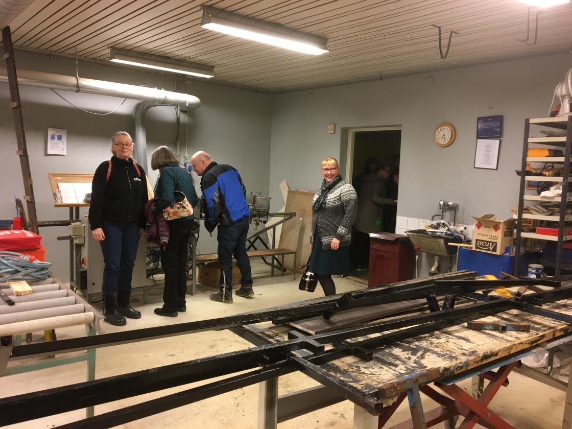 Omvisning i lokalene