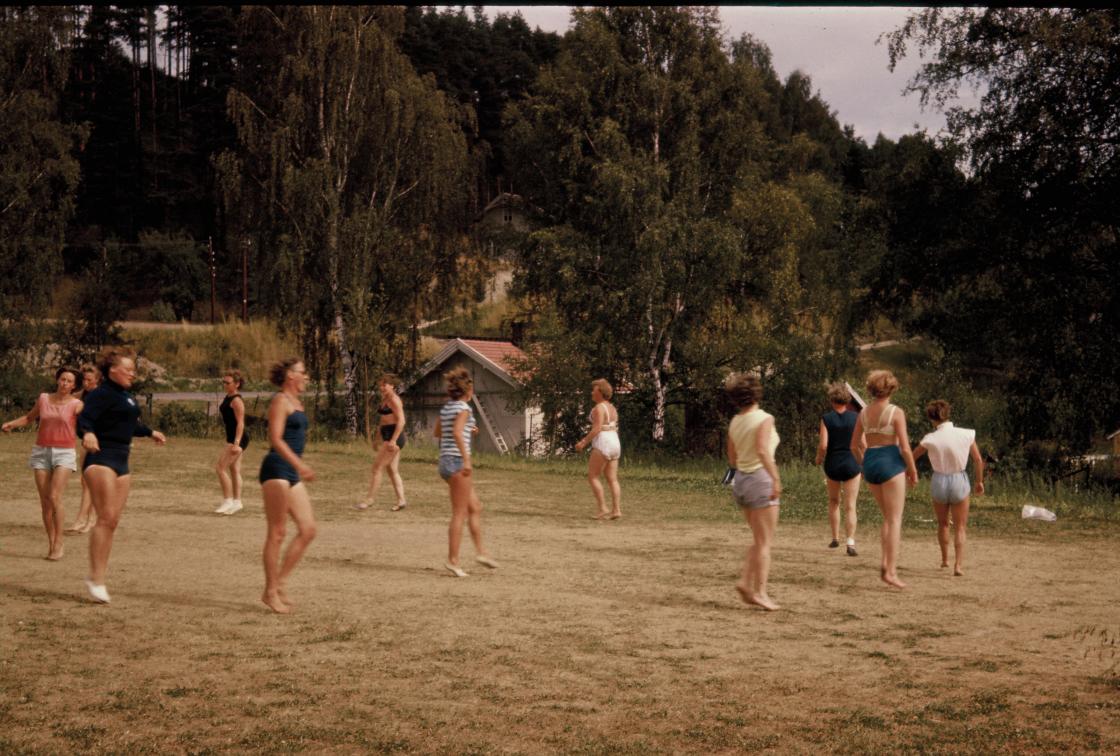 Kurs i husmortrim anno 1959