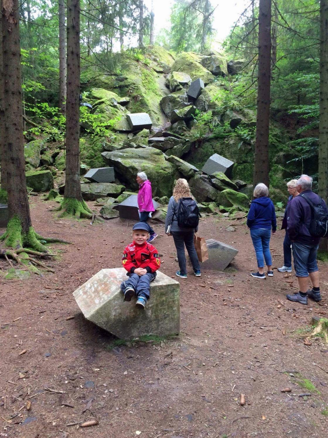 Godt med pause for de minste bena.