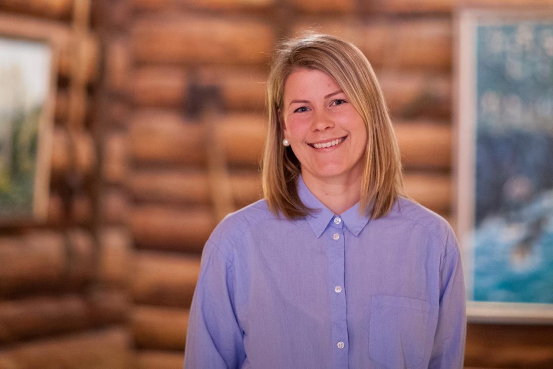 Vik Bygdekvinnelag kan takke Turid Haga Vange for mye av medlemsveksten den siste tiden. Foto: Andreas Winter