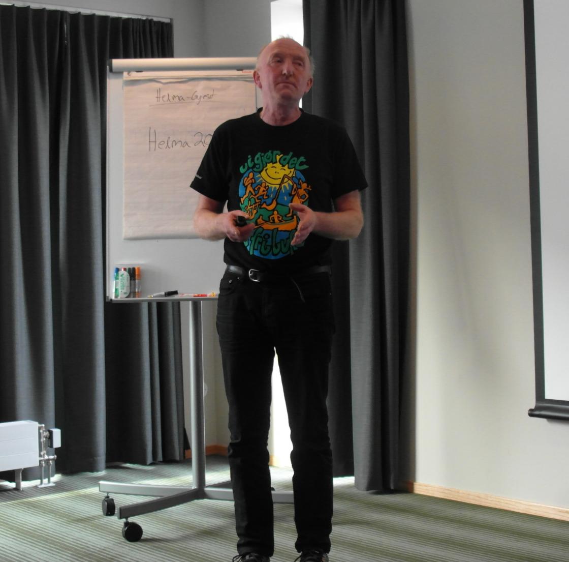 Knut Berntsen, leder av Polarsirkelens friluftsråd