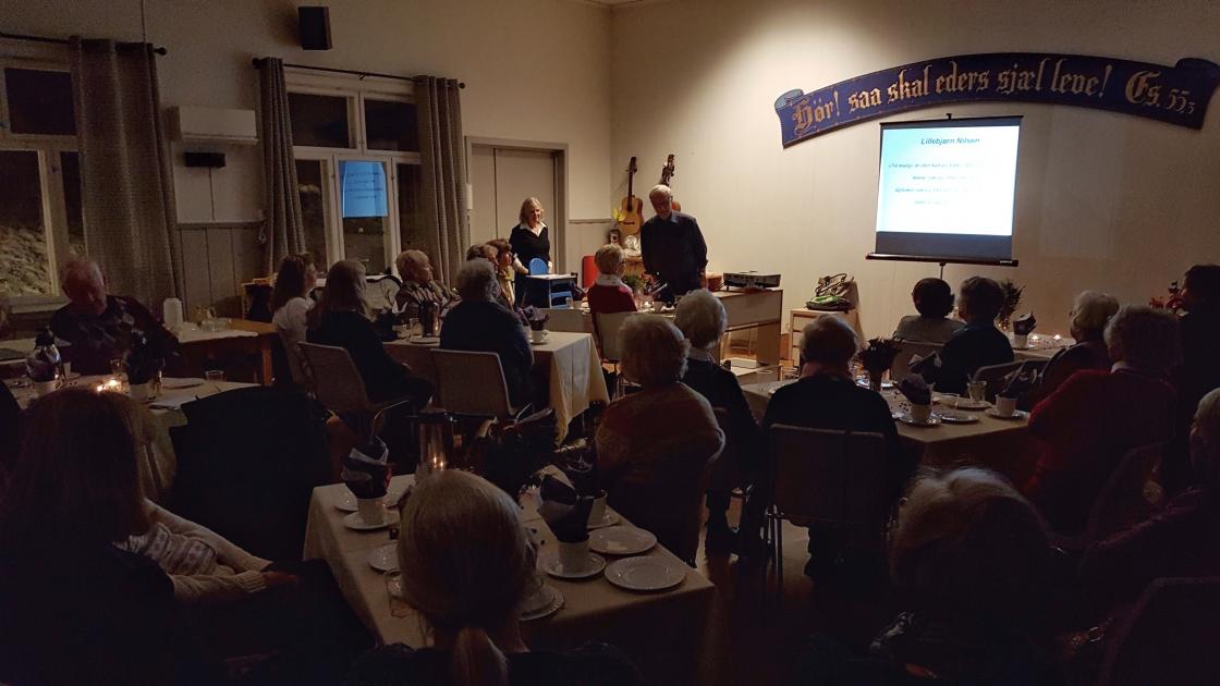 Mange kom for å høre om hvordan det var å være på feriekoloni