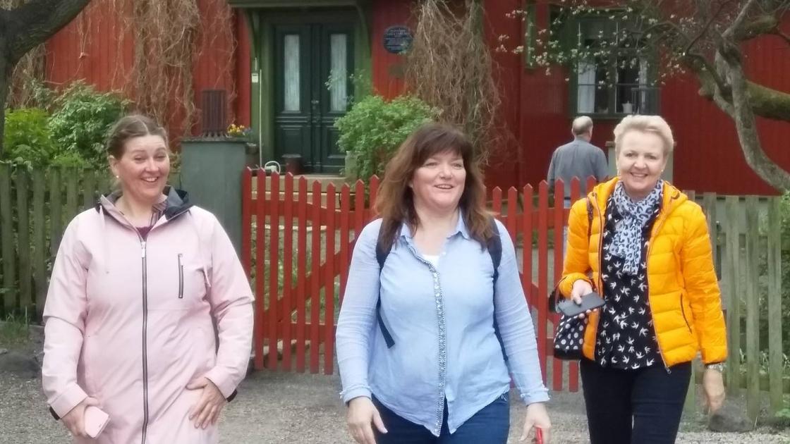 Tenk at vi nesten traff en av våre barndoms helter!