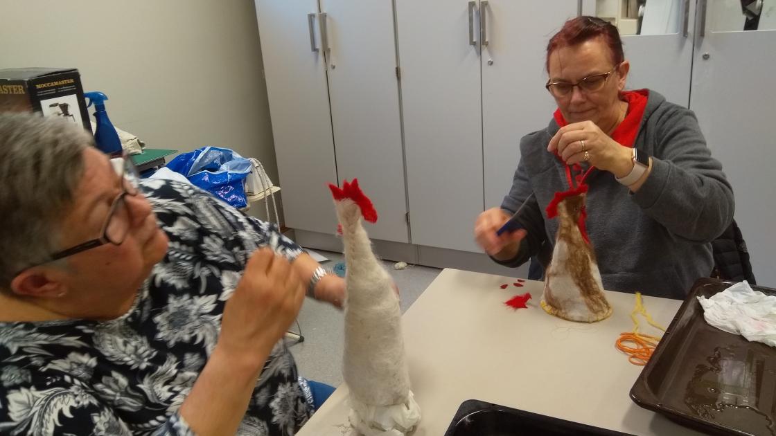 Noen ville heller lage store høner