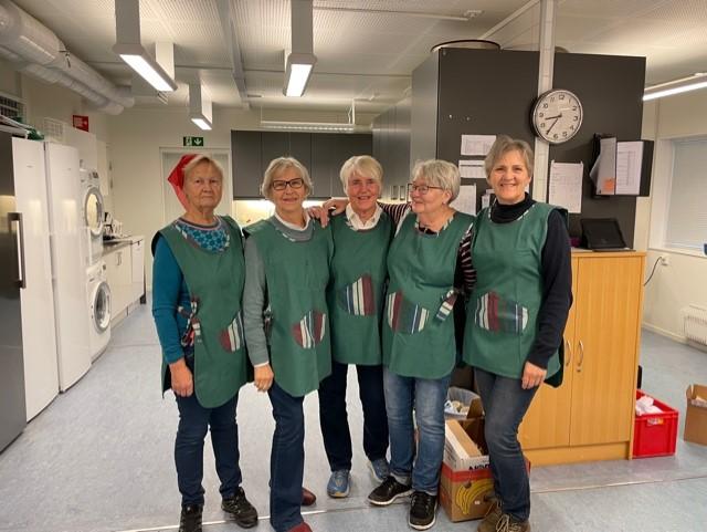 Kjøkkengjengen neste dag