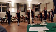 9 jenter fra Halden danseskole