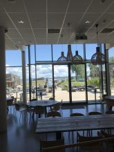 Utsikt fra restauranten