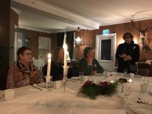 Solveig ynskte velkomen til julemøte på Sylte hotell