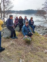 Fine gjeng på turen rundt Jørpelandsholmen