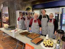 Marit-Anne, Rigmor, Peggy, Sissel og Alfhild