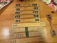 Sjeldne årar frå Fjørå.