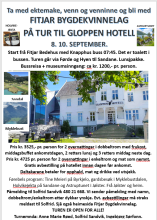 Tur til Gloppen i Sandane