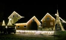 Julepynta Skomakergate i Valldal ! 