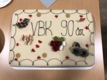 Flott jubileumskake.