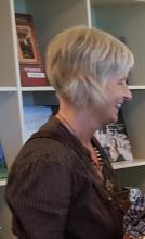 Lina Dybdal fra Ditlevines Utsikt på Stenberg.